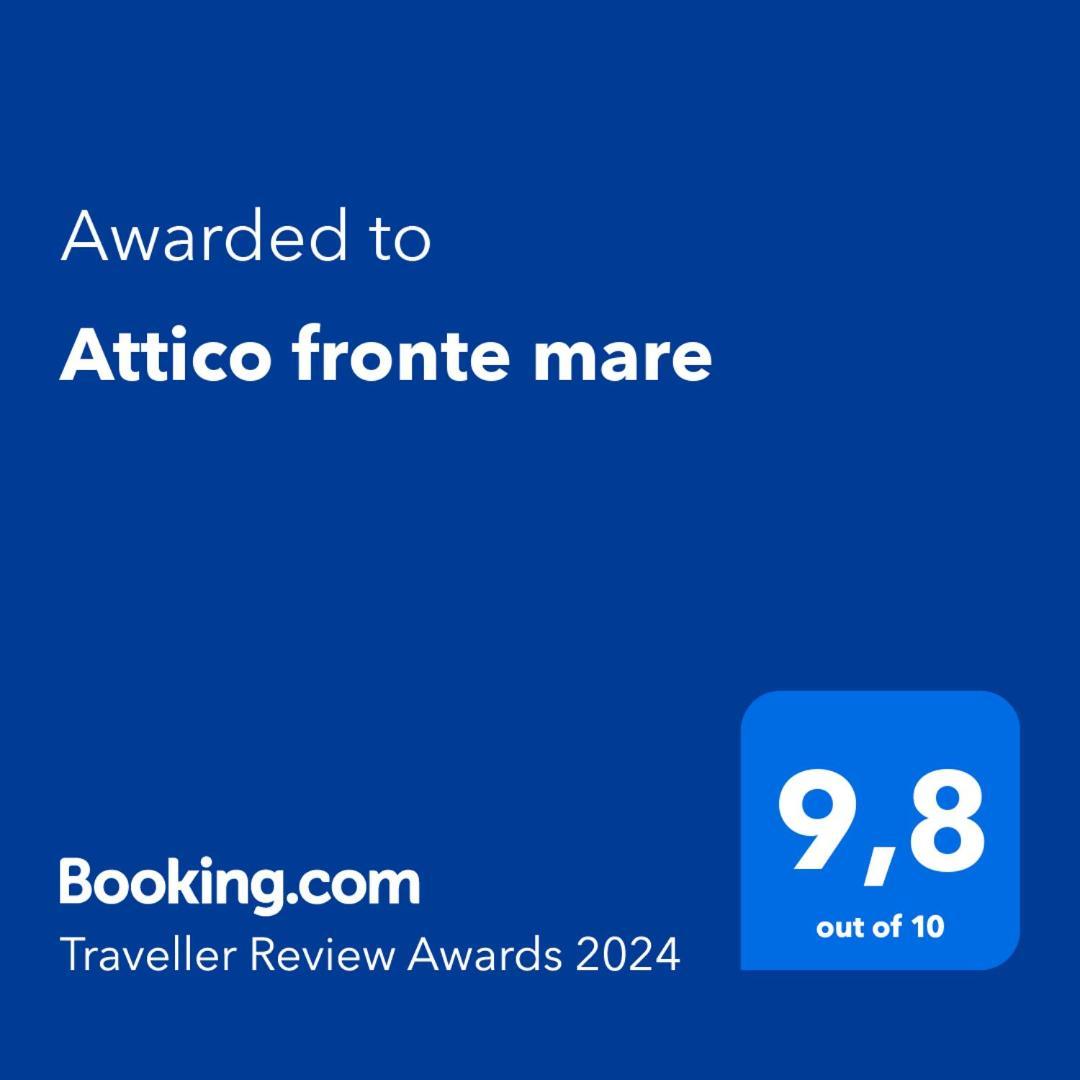 マルティンシクーロAttico Fronte Mareアパートメント エクステリア 写真